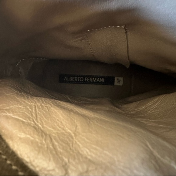 Alberto Fermani Suede Leather Boots Sz 38/7.5 Made In Italy - Picture 10 of 10